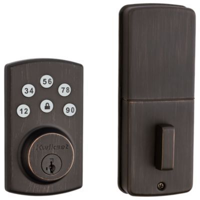 Photo 1 of 907 Powerbolt2® Electronic Deadbolt Featuring SmartKey Security™ in Venetian Bronze
