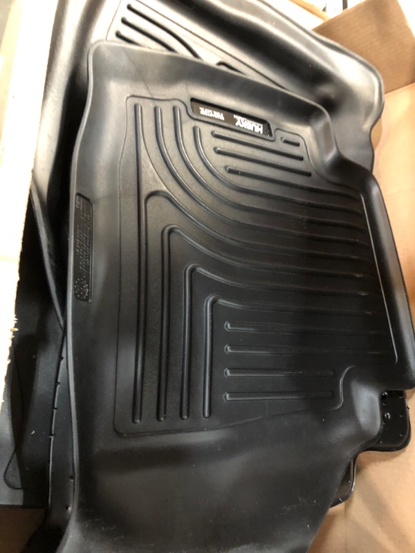 Photo 2 of 2020 Lincoln MKZ Husky Liners WeatherBeater Floor Liners & Mats, Front and 2nd Row Set in Black
