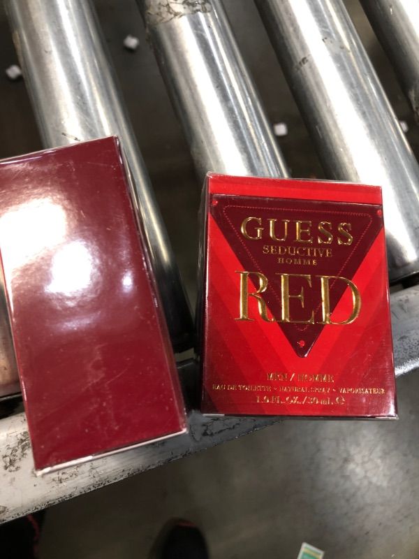 Photo 1 of 2 bottle of ***GUESS Seductive Red Eau de Toilette EDT Spray for Men, 1 Fl Oz