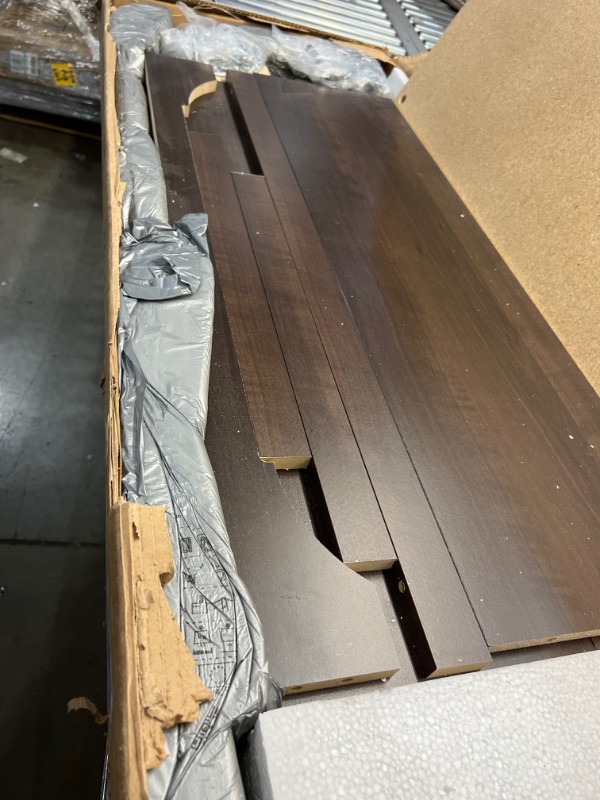 Photo 1 of ***INCOMPLETE,//// BOX 1 OF A SET  ONLY!!***
Prepac 60" 24 Shoe Cubbies Wide Hall Tree, Drifted Gray