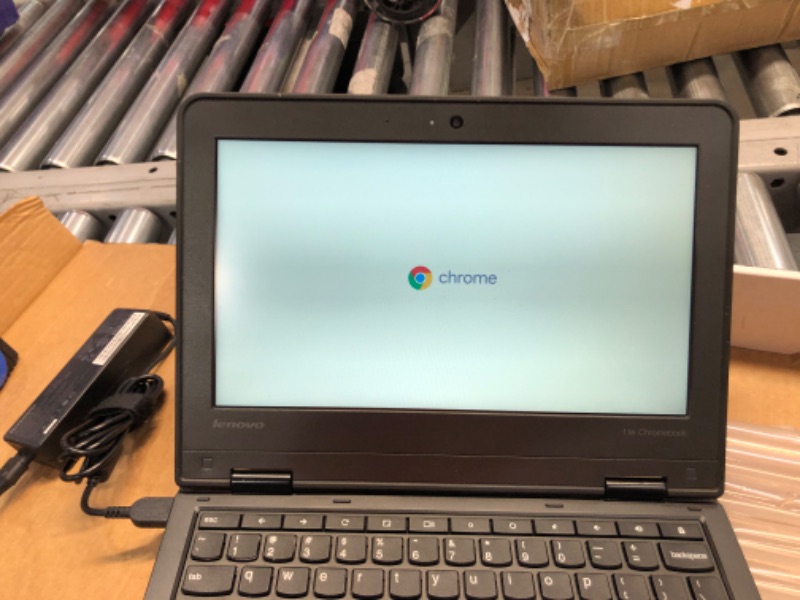 Photo 2 of Lenovo 11.6" ThinkPad 11e Chromebook 20Du, 4 GB RAM, 16 GB SSD, Intel HD Graphics, Black (20DU0009US)