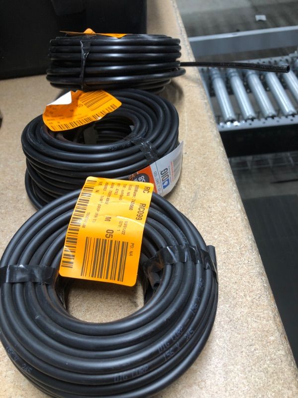 Photo 1 of 1/4 in. x 50 ft. Vinyl Micro Drip Tubing
SET OF 3 