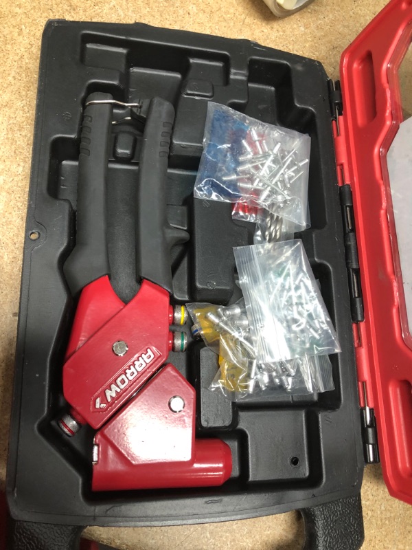 Photo 1 of 1-Handed Swivel Riveter Kit
