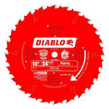 Photo 1 of 10 in. x 24-Tooth Ripping Circular Saw Blade