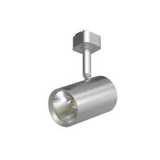 Photo 1 of 1-Light Brushed Nickel Integrated LED Mini-Cylinder Linear Track Lighting Head