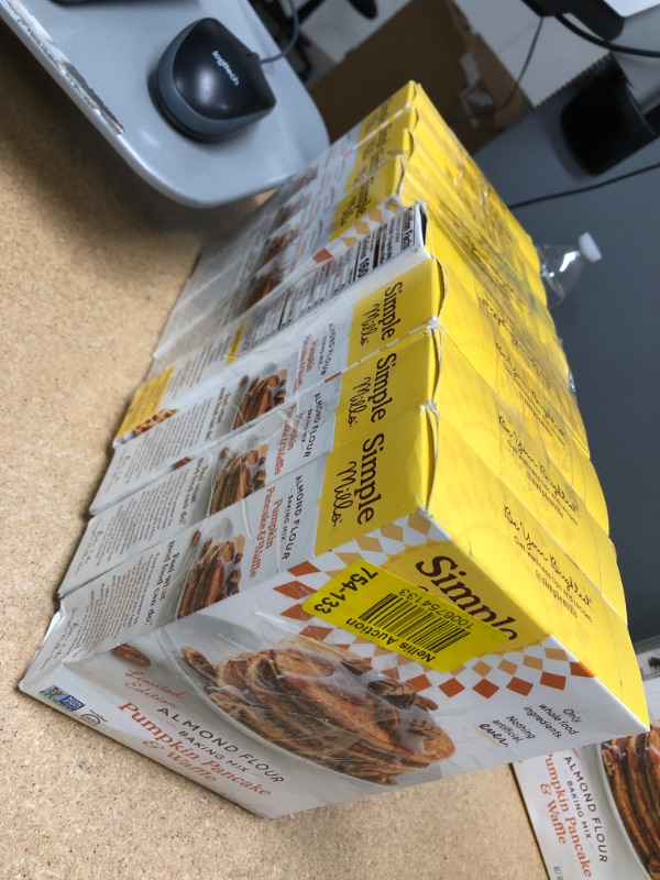 Photo 3 of **NON-REFUNDABLE : EXPIRE DATE : 01/28/2022** Simple Mills Almond Flour Pumpkin Pancake & Waffle Mix, Gluten Free, Good for Breakfast, Nutrient Dense, 10.7oz, 8 Count
