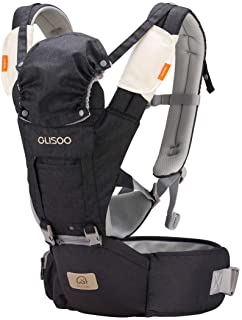 Photo 1 of Ergonomic 360¡ã Best Baby Soft Carrier, Comfortable Adjustable Positions,Breastfeeding,HipSeat Infant and Backpack,All Seasons,Perfect for Hiking Shopping,Gift Package(Dark Gray)