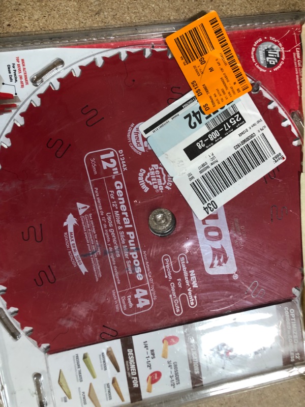 Photo 3 of 12 in. x 44-Tooth General Purpose Circular Saw Blade
