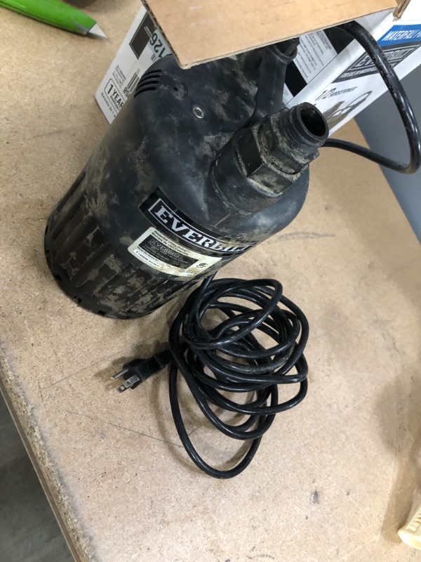 Photo 1 of 1/2 HP Waterfall Submersible Utility Pump
