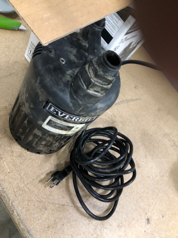 Photo 1 of 1/2 HP Waterfall Submersible Utility Pump
