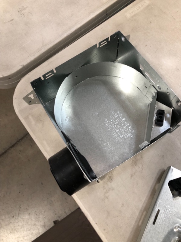 Photo 4 of 50 CFM Ceiling/Wall Mount Bathroom Exhaust Fan