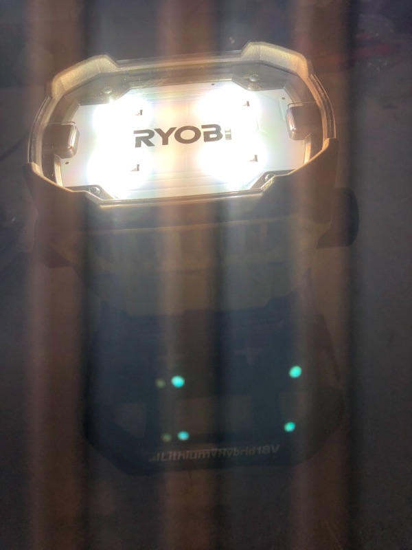 Photo 4 of RYOBI
ONE+ 18V Hybrid LED Color Range Work Light (Tool Only)