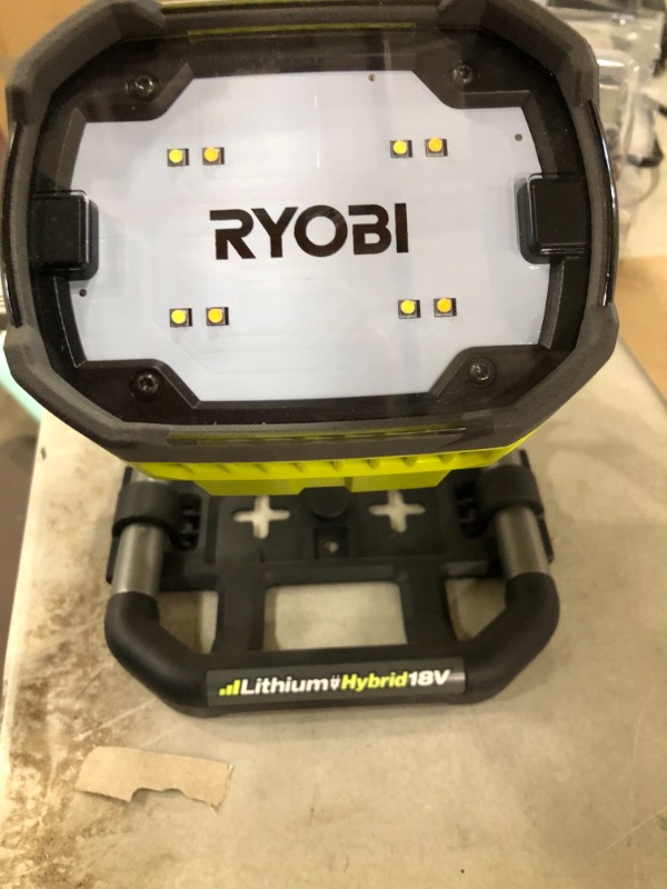 Photo 2 of RYOBI
ONE+ 18V Hybrid LED Color Range Work Light (Tool Only)