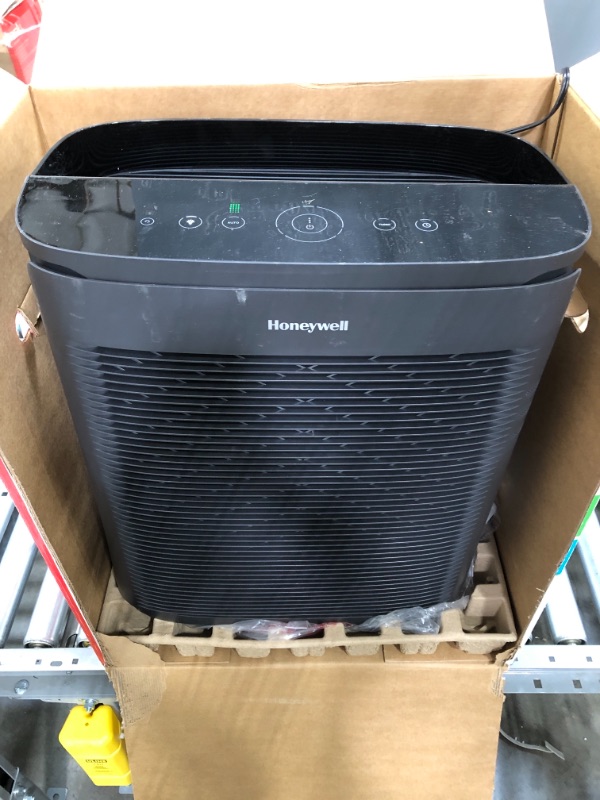 Photo 2 of USED: Honeywell
PowerPlus HEPA Air Purifier, Extra-Large Room (530 sq. ft.) Black Product Depth (in.) 10.79 Product Height (in.) 22.30 Product Width (in.) 19.13