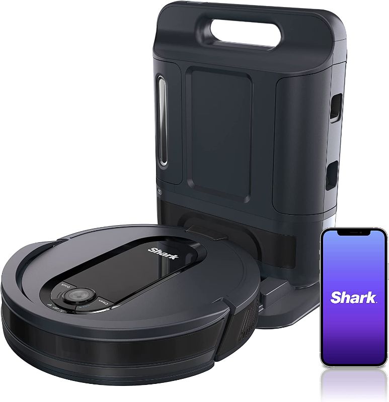 Photo 1 of ***PARTS ONLY*** Shark AV1010AE IQ Robot Vacuum with XL Self-Empty Base, Bagless, 45-Day Capacity, Advanced Navigation, Alexa & Wi-Fi, Multi-Surface Brushroll, for Pets, Dander & Dust, Carpet & Hard Floor, Black