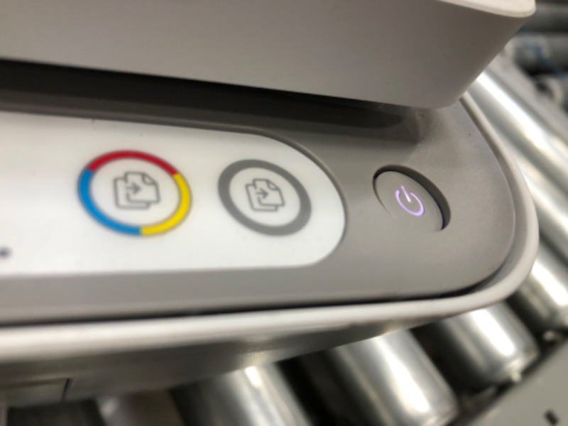 Photo 2 of HP DeskJet 4155e All-in-One Wireless Color Printer, with bonus 6 months free Instant Ink with HP+ (26Q90A)
- Minor cosmetic damaged 
