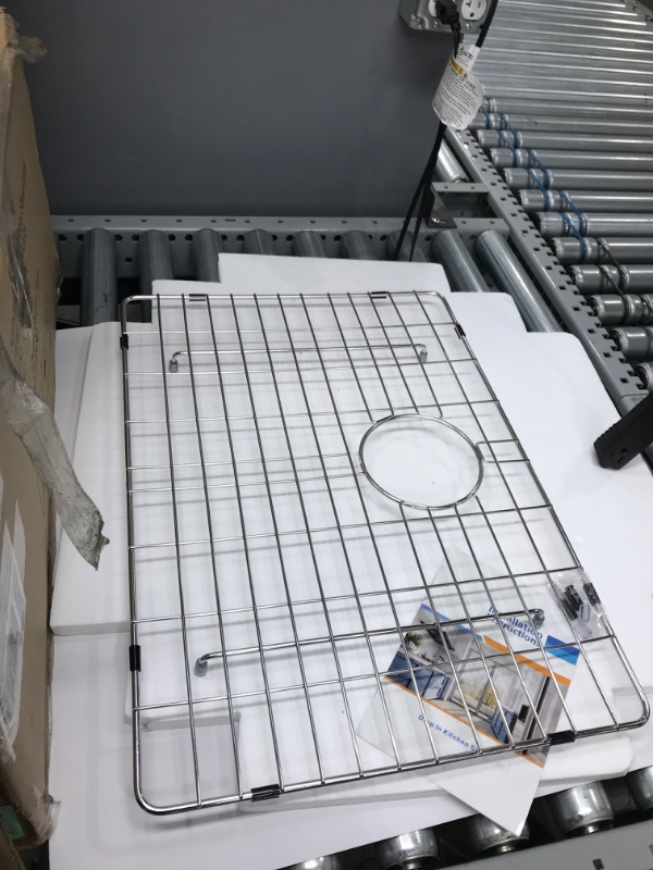 Photo 1 of 25 Inch Kitchen Sink - Lofeyo 25x22 Kitchen Sink Drop In Workstation Stainless Steel 16 Gauge Single Bowl Top Mount Kitchen Sink Basin
