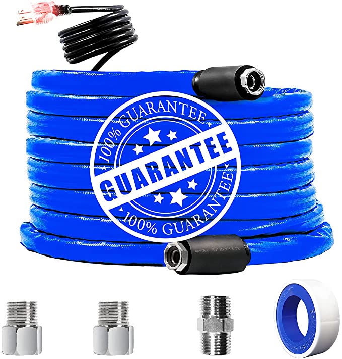 Photo 1 of ***PARTS ONLY*** 50 FT Heated Water Hose for RV Outdoor Self-Regulating Withstand Temperatures Down to-45°F11
