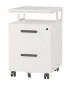 Photo 1 of FEZIBO 2-Drawer Rolling File Cabinet with Lock
