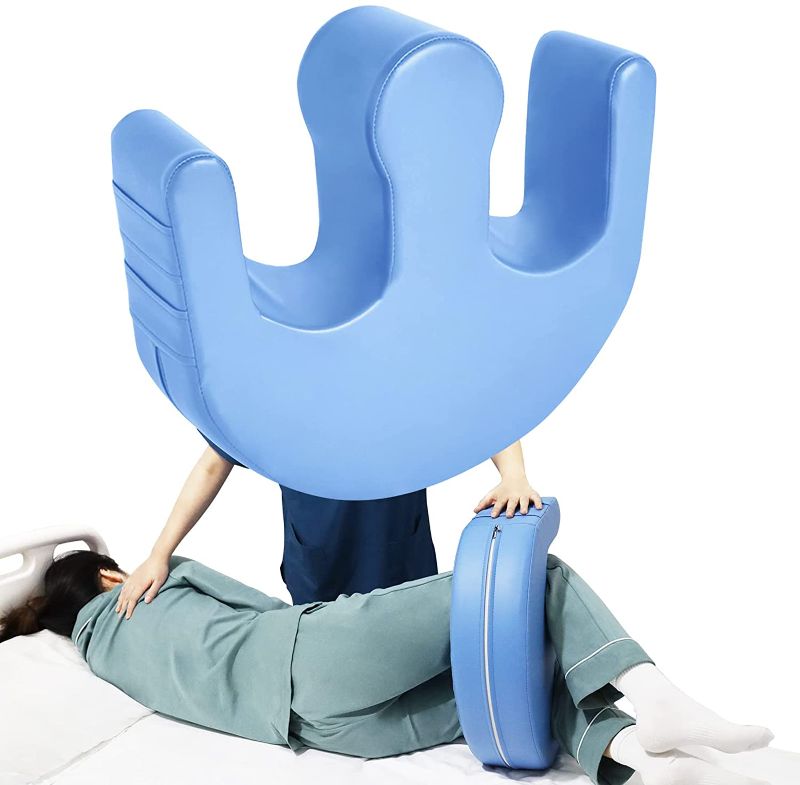 Photo 1 of **SIMALAR TO STOCK PHOTO** YHK Patient Turning Device?U-Shaped Pillow PU Leather Anti-Decubitus Paralyzed Patient Turning Pillow Shift Nursing Tool for The Elderly ,Bed Care Products Help The Elderly Turn Over Pillows
