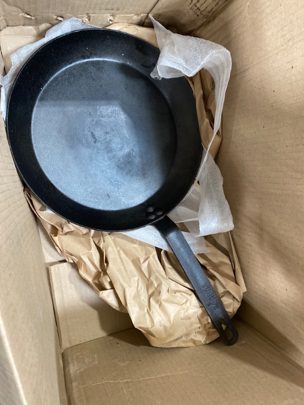 Photo 2 of **used** Lodge 12 in. Seasoned Carbon Steel Skillet