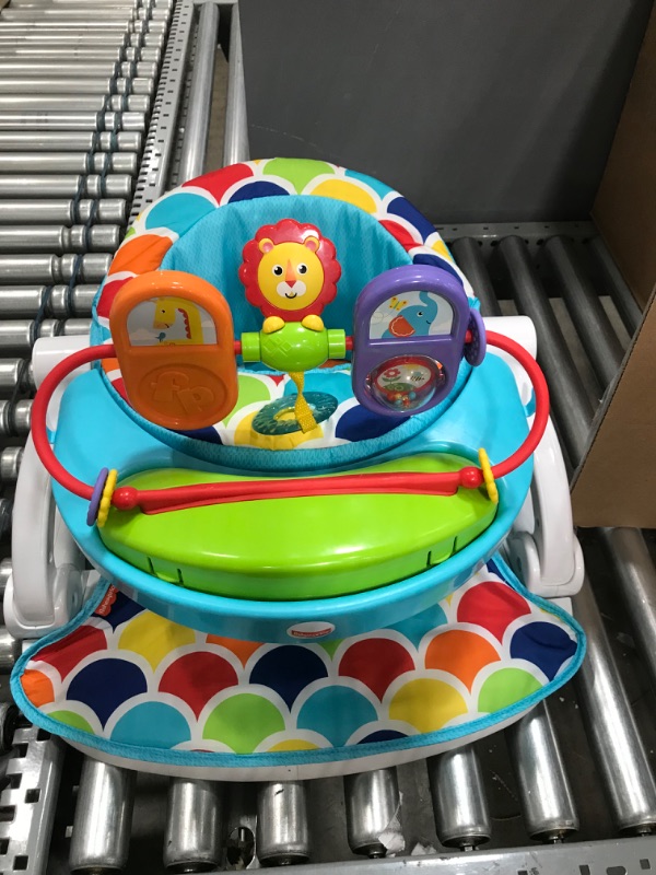 Photo 1 of Fisher-Price Sit-Me-Up Floor Seat with Tray,Portable Infant Chair with Snack Tray and Toys
