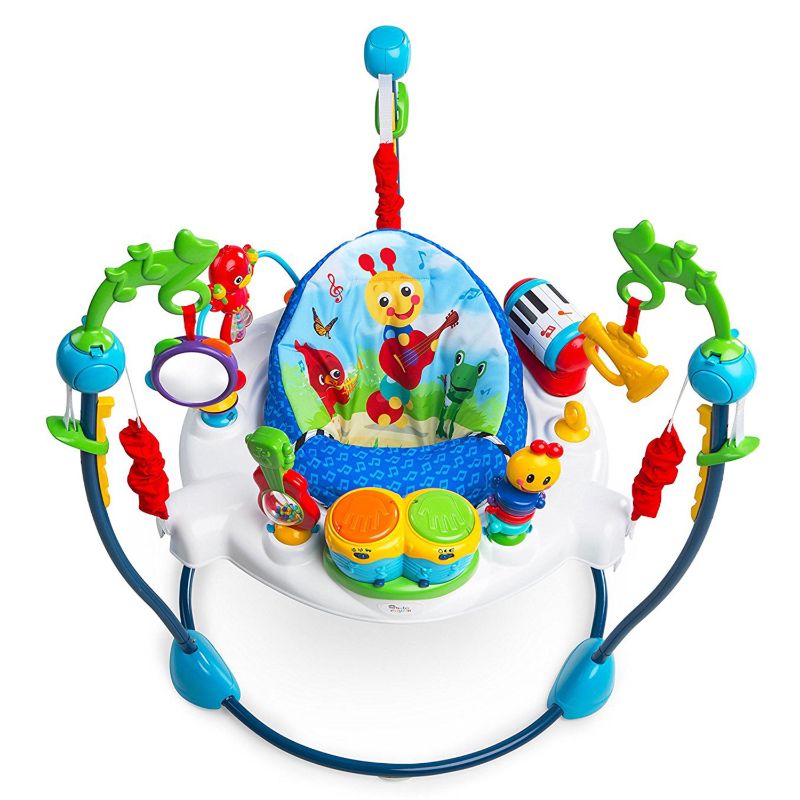 Photo 1 of Baby Einstein Neighborhood Symphony Activity Jumper with Take-Along Drum Set, Ages 6 Months +
