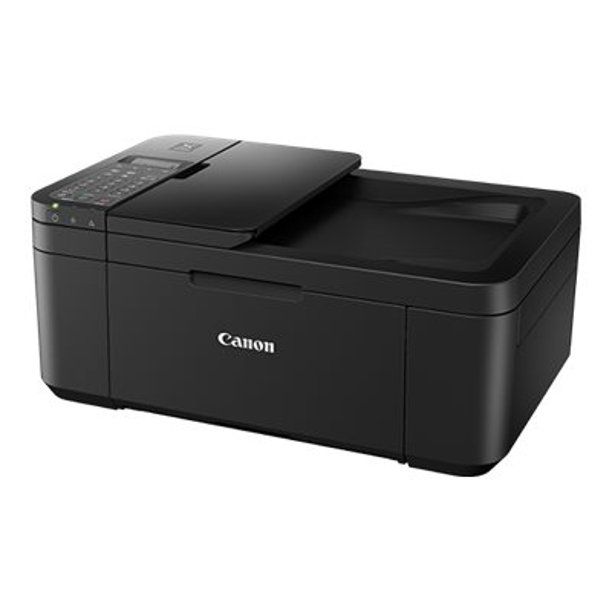 Photo 1 of Canon PIXMA TR4527 - Multifunction printer - color - ink-jet - A4 (8.25 in x 11.7 in), Legal (8.5 in x 14 in) (original) - Legal (media) - up to 8.8 ipm (printing) - 100 sheets - 33.6 Kbps - USB 2.0, Wi-Fi(n) - with Canon InstantExchange