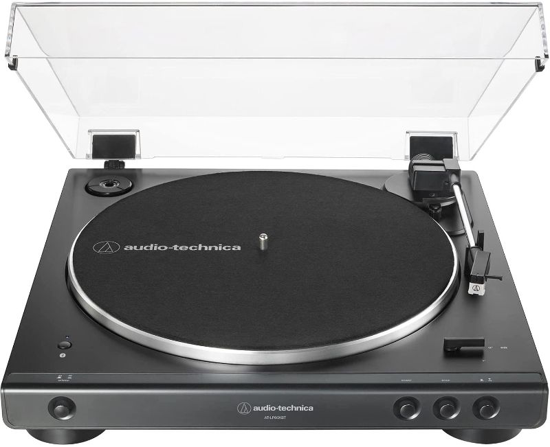 Photo 1 of Audio-Technica AT-LP60XBT Stereo Turntable with Bluetooth (Black)