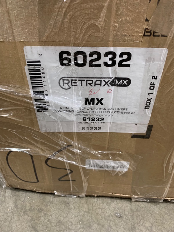 Photo 5 of **INCOMPLETE**BOX 1 OF 2**MISSING BOX 2**
2022 Dodge Ram Retrax RetraxONE MX Tonneau Cover in Black, Standard Rail, Without Stake Pocket Cut Outs
