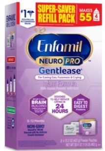 Photo 1 of Enfamil NeuroPro Gentlease Infant Formula Powder Refill Box - 15.2 Oz X 2 Pack
