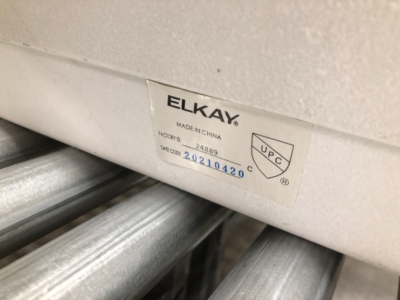 Photo 3 of Elkay Crosstown 16 Gauge Stainless Steel 32-1/2" x 18" x 10", Single Bowl Undermount Sink
Faucet included