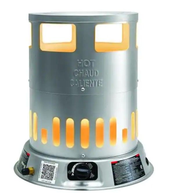 Photo 1 of 50K-80K BTU Convection Propane Tower Portable Heater
