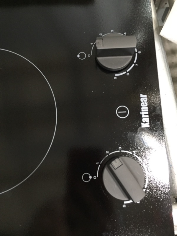 Photo 4 of 12" Built-In Induction Cooktop With 2 Burners, Electronic Knob Control, 3500W