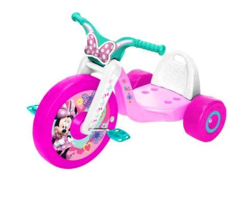 Photo 1 of Daisy Duck 15 inch Fly Wheels Ride-on Tricycle with Light on Wheel
