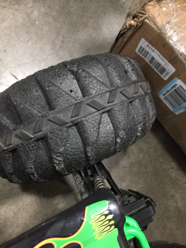 Photo 5 of **PARTS ONLY**
Monster Jam, Official Mega Grave Digger All-Terrain Remote Control Monster Truck with Lights, 1: 6 Scale
