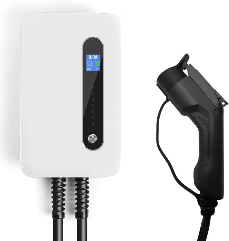 Photo 1 of Lectron 240V 40 Amp Level 2 Electric Vehicle (EV) Charging Station, with 20ft/6m J1772 Cable and NEMA 14-50 Plug - EVSE 9.6kW - Compatible with All SAE J1772 Electric Vehicles
