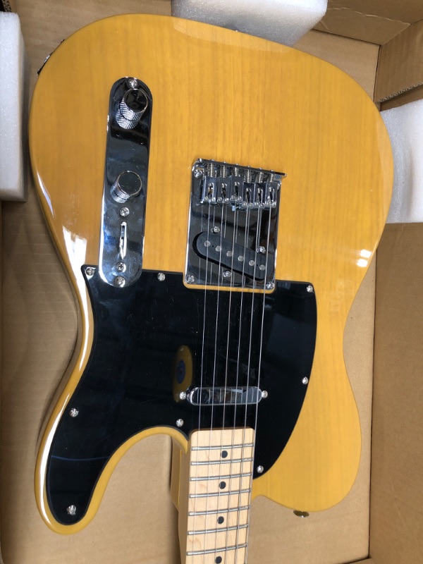 Photo 4 of Fender Squier Affinity Telecaster Electric Guitar | Butterscotch Blonde
