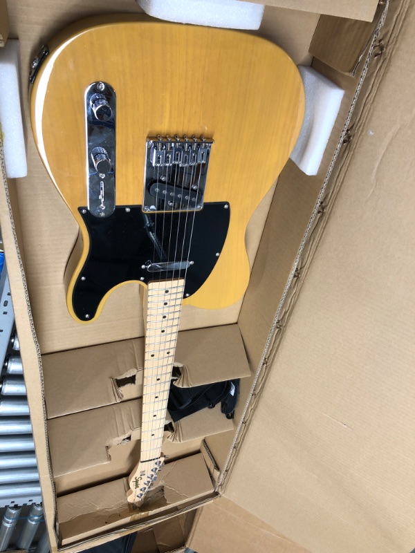 Photo 2 of Fender Squier Affinity Telecaster Electric Guitar | Butterscotch Blonde
