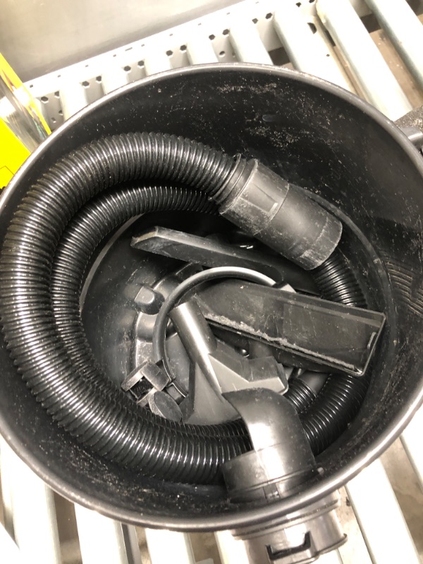 Photo 4 of **NON-FUNCTIONAL PARTS ONLY**
Stanley Wet/Dry Vacuum, 5 Gallon, 4 Horsepower