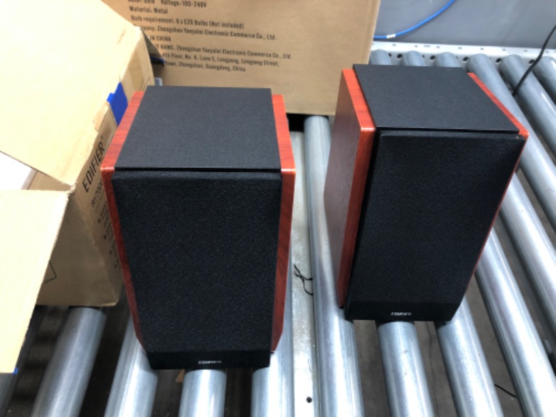 Photo 2 of Edifier R1700BTs Active Bluetooth Bookshelf Speakers - 2.0 Wireless Near Field Studio Monitor Speaker - 66w RMS with Subwoofer Line Out
