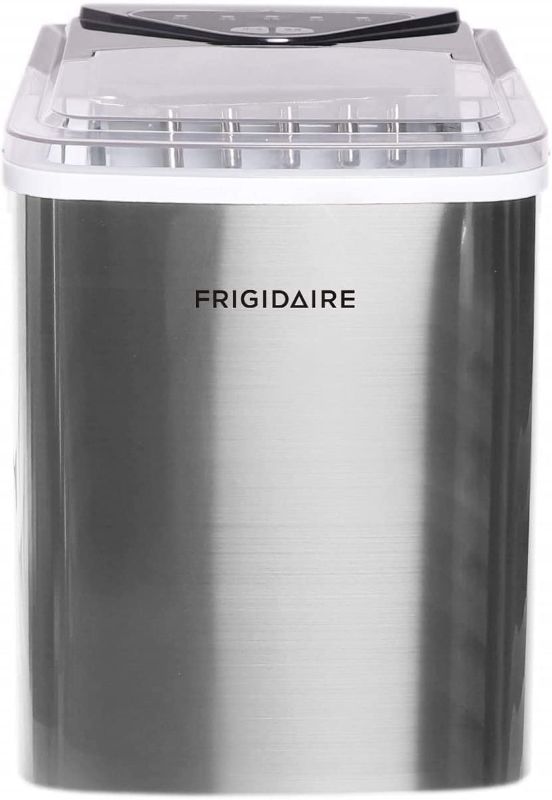 Photo 1 of PARTS ONLY** Frigidaire EFIC123-SS Counter Top Maker, Produces 26 pounds Ice per Day, Stainless Steel, Stainless
