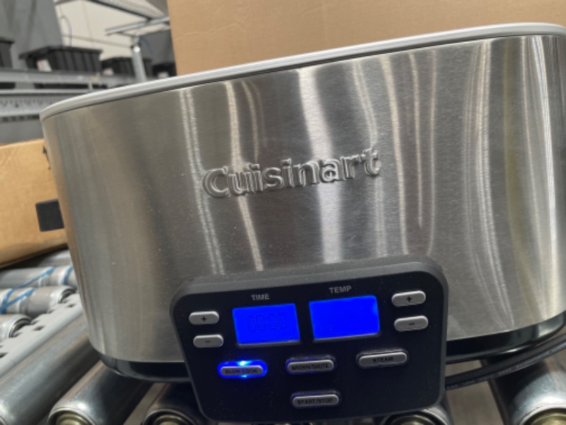 Photo 2 of Cuisinart MSC-600 3-In-1 Cook Central 6-Quart Multi-Cooker: Slow Cooker, Brown/Saute, Steamer
