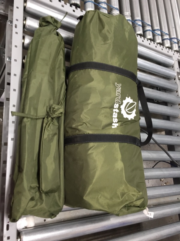 Photo 1 of *SIMILAR TO STOCK IMAGE* YardStash Bike Storage Tent IV - Outdoor, Portable Shed Cover for Bikes, Lawn Mower & Garden Tools - Waterproof, Heavy-Duty Tarp to Protect from Rain, Wind and Snow?
