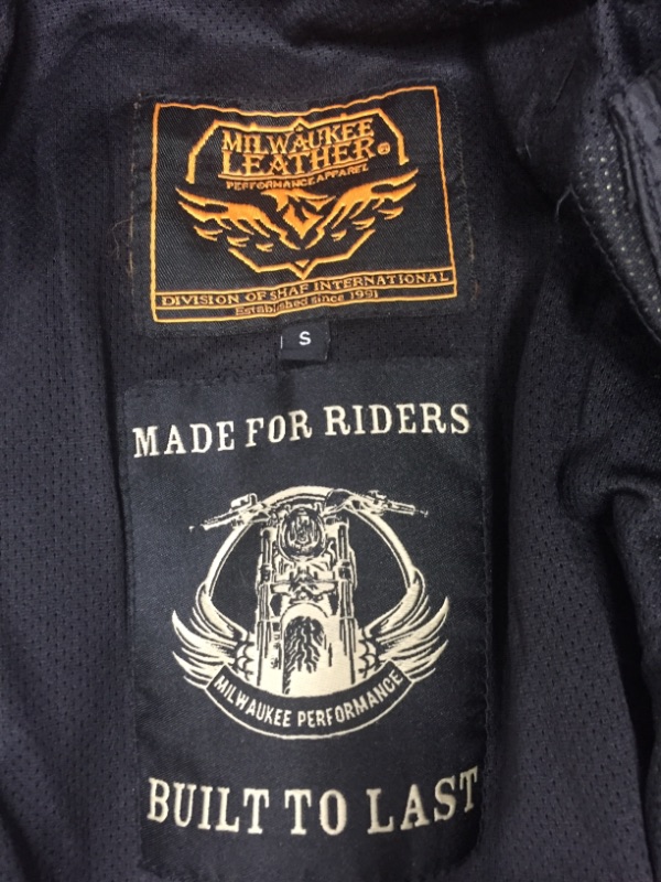 Photo 2 of milwaukee motorcycle jacket SMALL*PLEASE SEE COMMENTS**