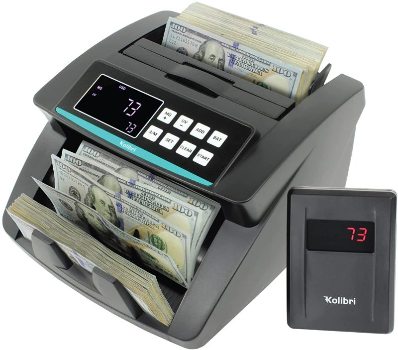 Photo 1 of USED: Kolibri Money Counter with UV Detection ?11 x 10 x 7 inches
