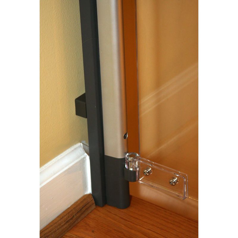 Photo 1 of Qdos Safety Universal Baseboard Adapter for All Baby Gates | Slate | Professional Grade Safety - Universal Solution for Gate Installation Over a Baseboard - Works with All Gates - Easy Installation
