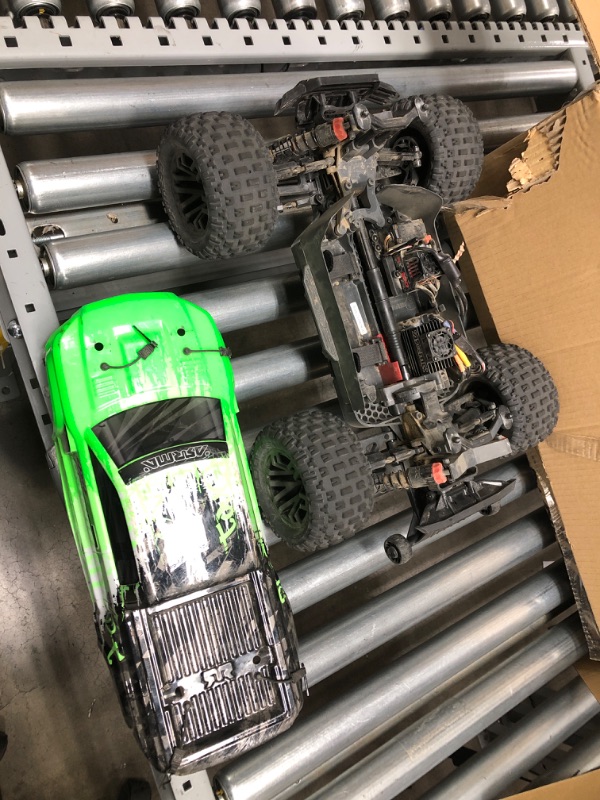 Photo 2 of ***PARTS ONLY*** ARRMA 1/10 Granite 4X4 V3 3S BLX Brushless Monster RC Truck RTR (Transmitter and Receiver Included, Batteries and Charger Required), Green
