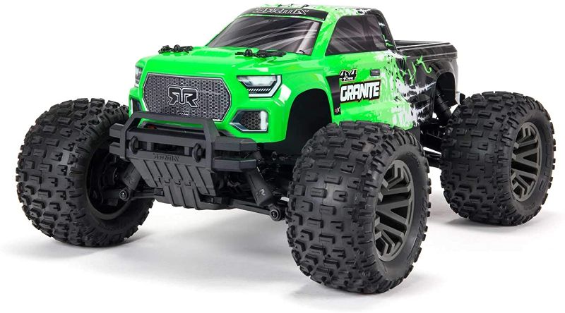 Photo 1 of ***PARTS ONLY*** ARRMA 1/10 Granite 4X4 V3 3S BLX Brushless Monster RC Truck RTR (Transmitter and Receiver Included, Batteries and Charger Required), Green
