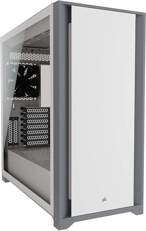 Photo 1 of Corsair 5000D Tempered Glass Mid-Tower ATX PC Case - White
